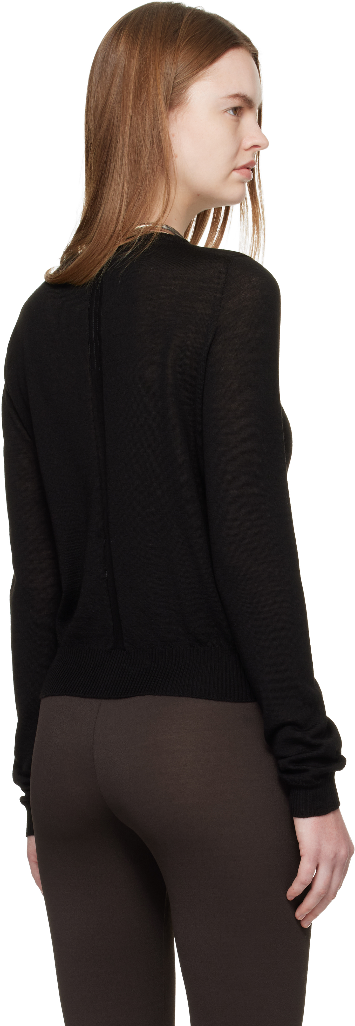 Black Temple Biker Level Sweater