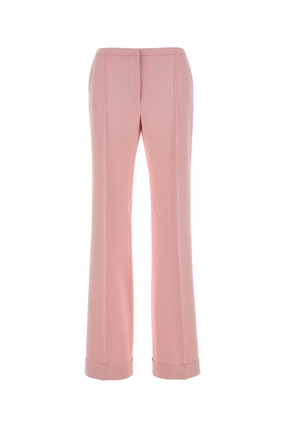 Crepe Trousers — Pink
