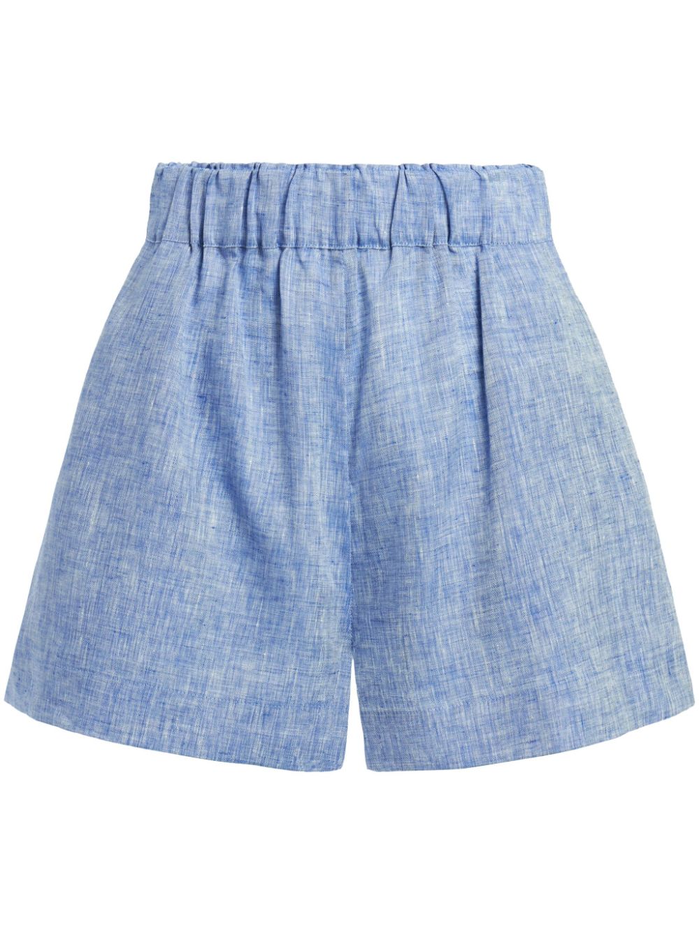 Universal linen shorts - Blue