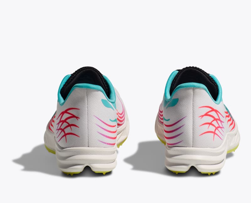 HOKA Crescendo MD 2 Shoes in White/Cielo Blue