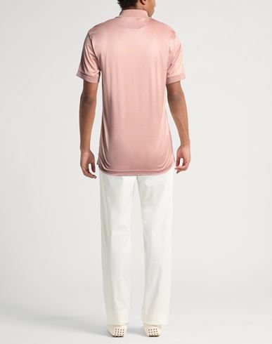 Selezione Man Polo shirt Antique rose Size M Cotton