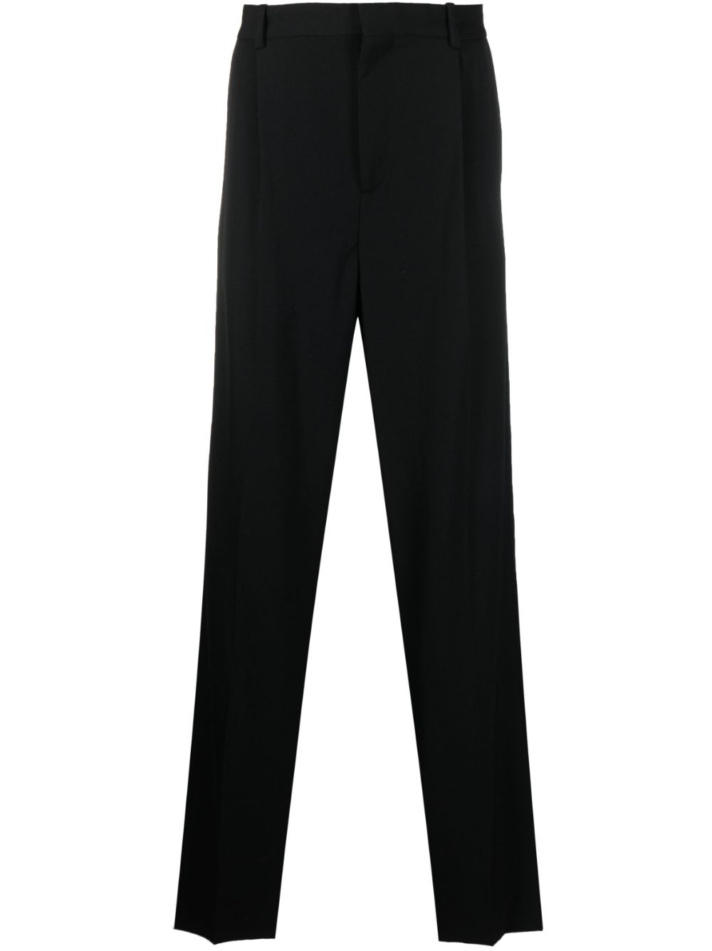 Tailored wool trousers - Brown
