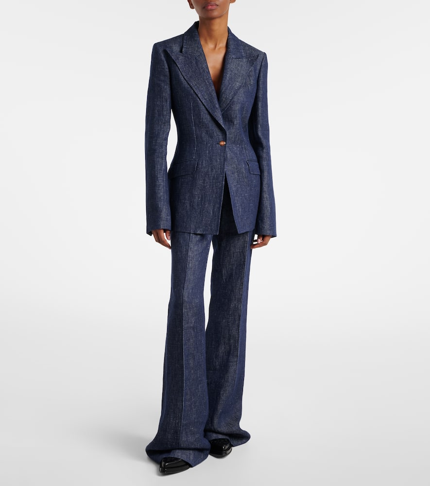 Leiva linen blazer