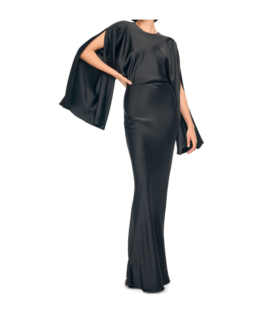 REVERSE OBIE GOWN LONG SLEEVE