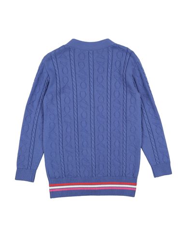 Kid Girl Cardigan Purple Size 10 Cotton, Cashmere, Polyamide, Elastane