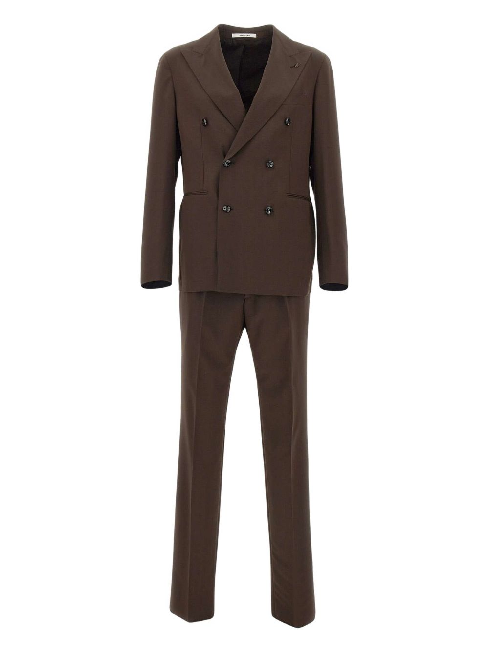 Tagliatore wool suit - Brown