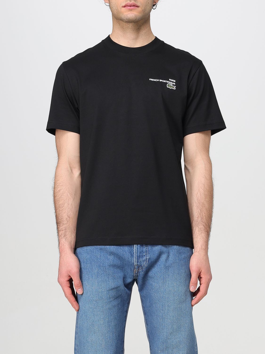 Lacoste graphic-print T-shirt - White