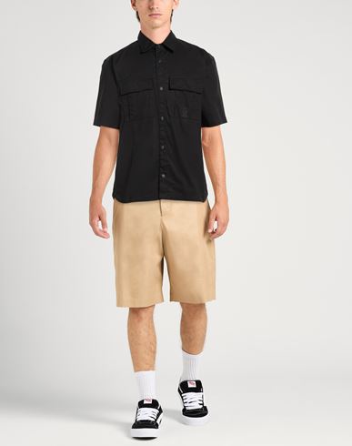 C. p. Company Man Shirt Black Size 3XL Cotton