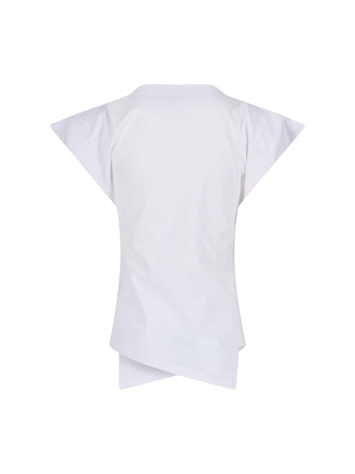 Sebani T-shirt In White Cotton