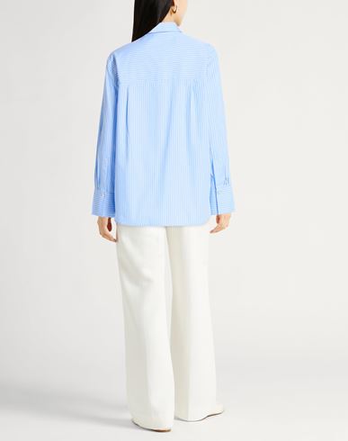 Woman Shirt Azure Size M Cotton