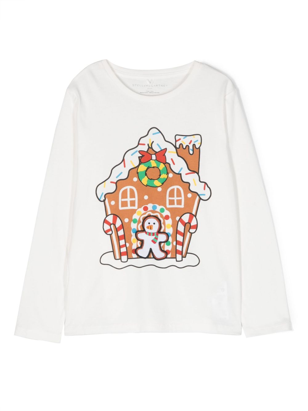 Graphic-print cotton T-shirt - White
