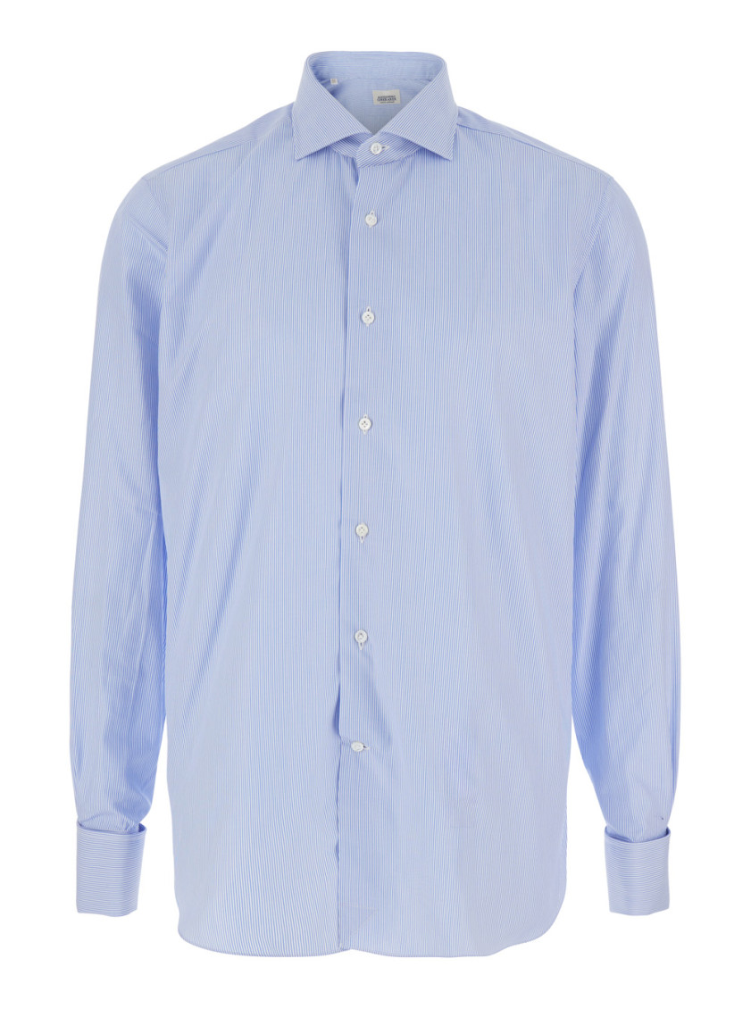 Light Blue Stripes Shirts
