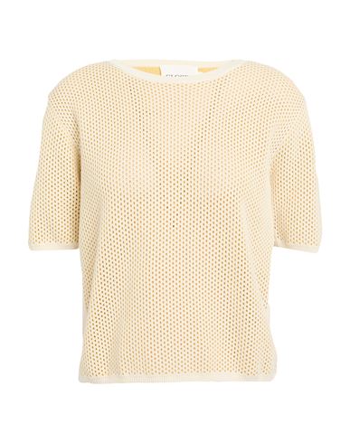 Woman Sweater Cream Size XS Organic cotton, Viscose, Polyester
