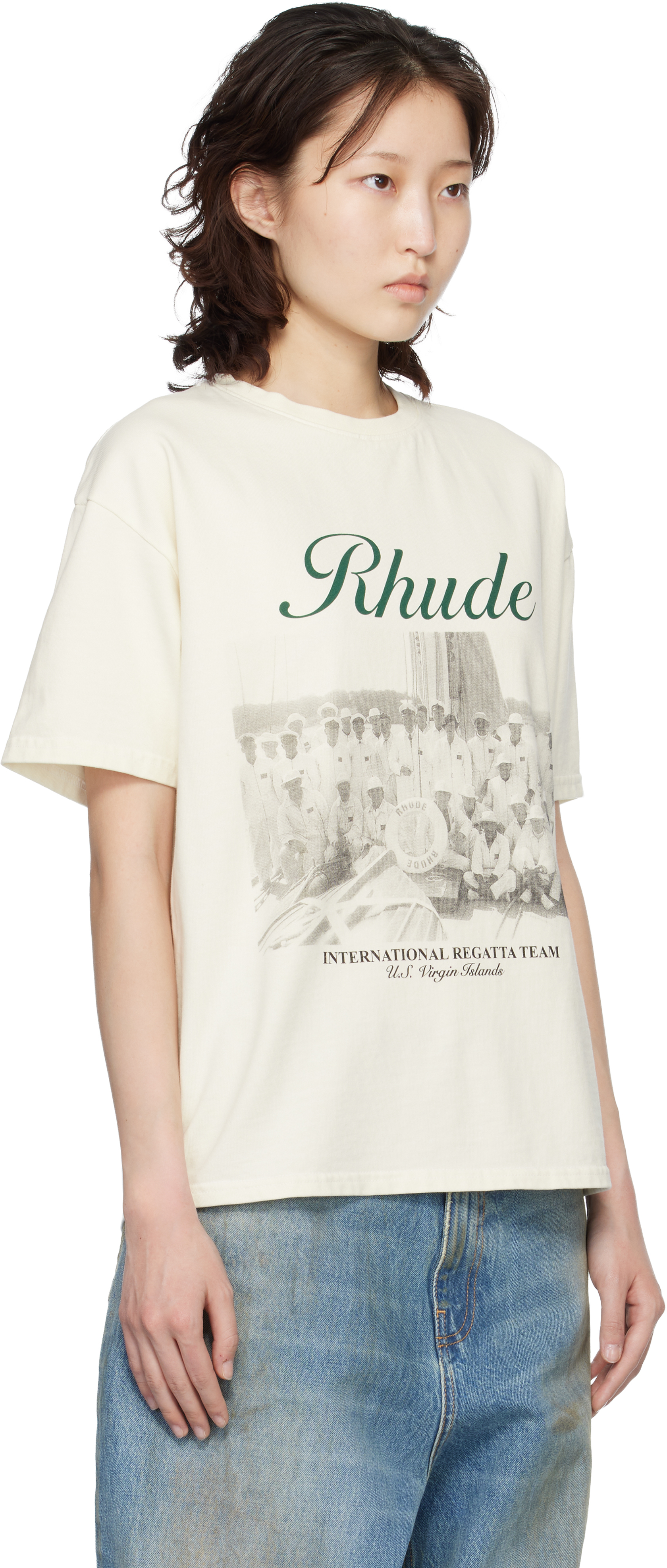 Off-White Virgin Islands Script T-shirt