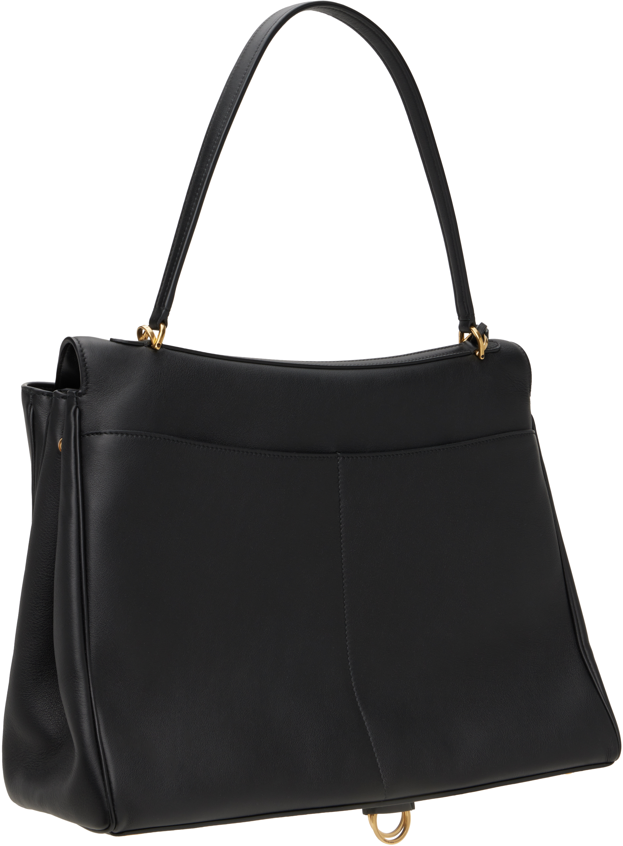 Balenciaga Black Rodeo Large Bag