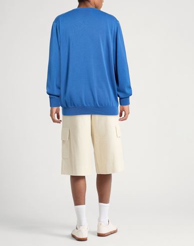 Man Sweater Azure Size XXL Cotton