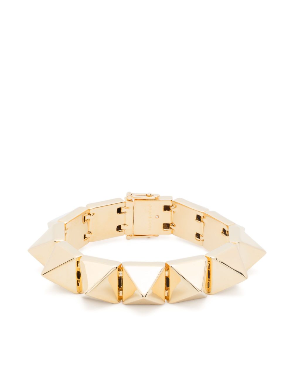 Large Pyramid bracelet - Gold
