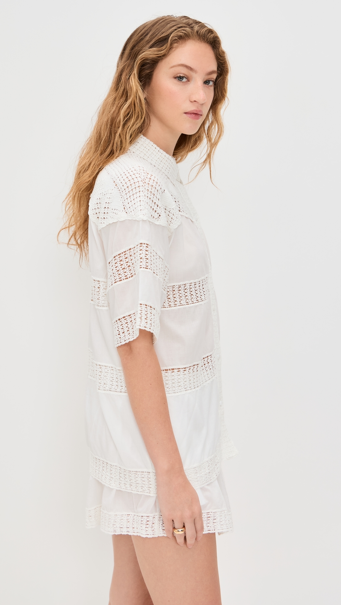 Amal Coverup Top Cowrie P