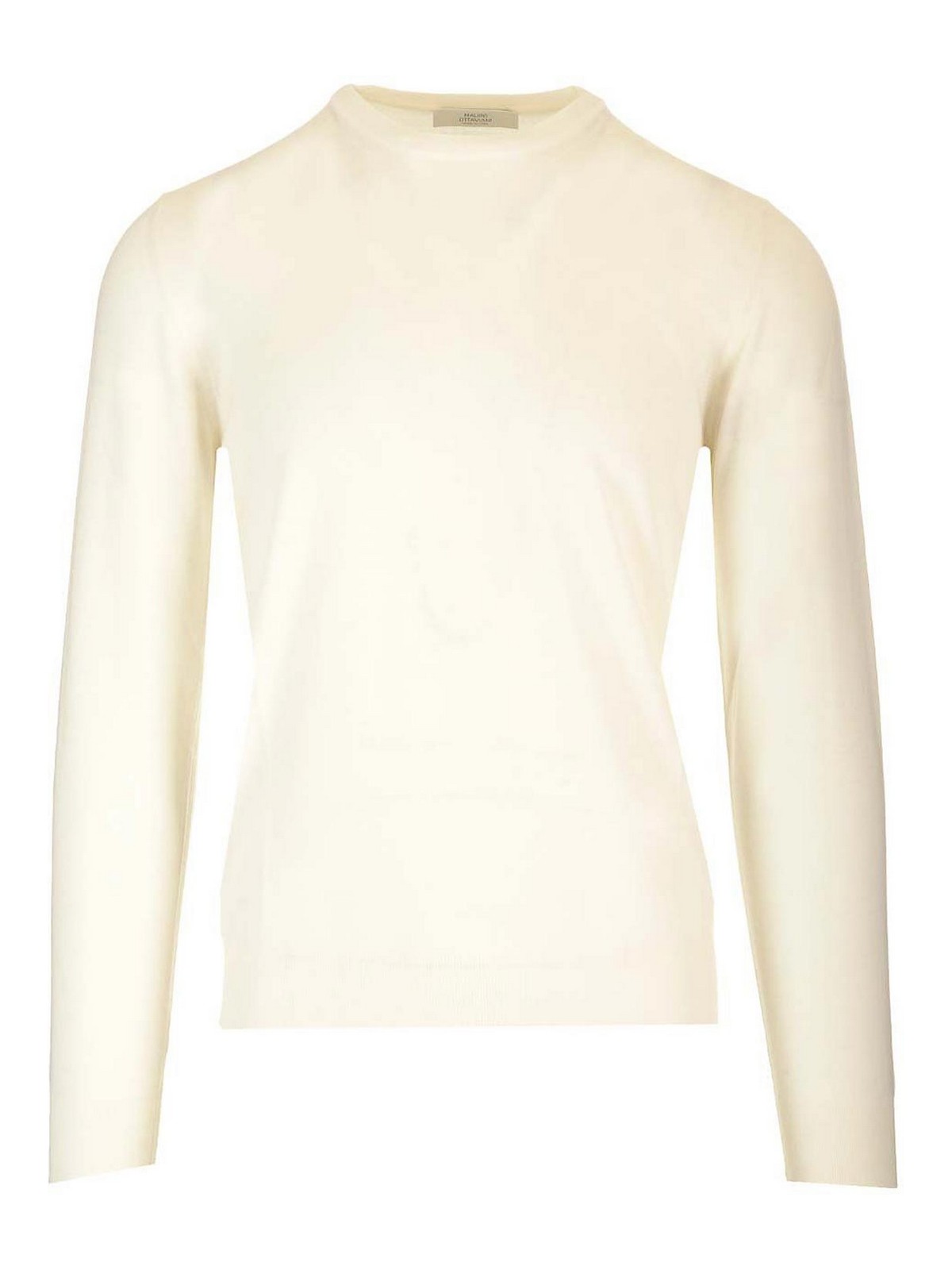 Crewneck Sweater In Wish Wool