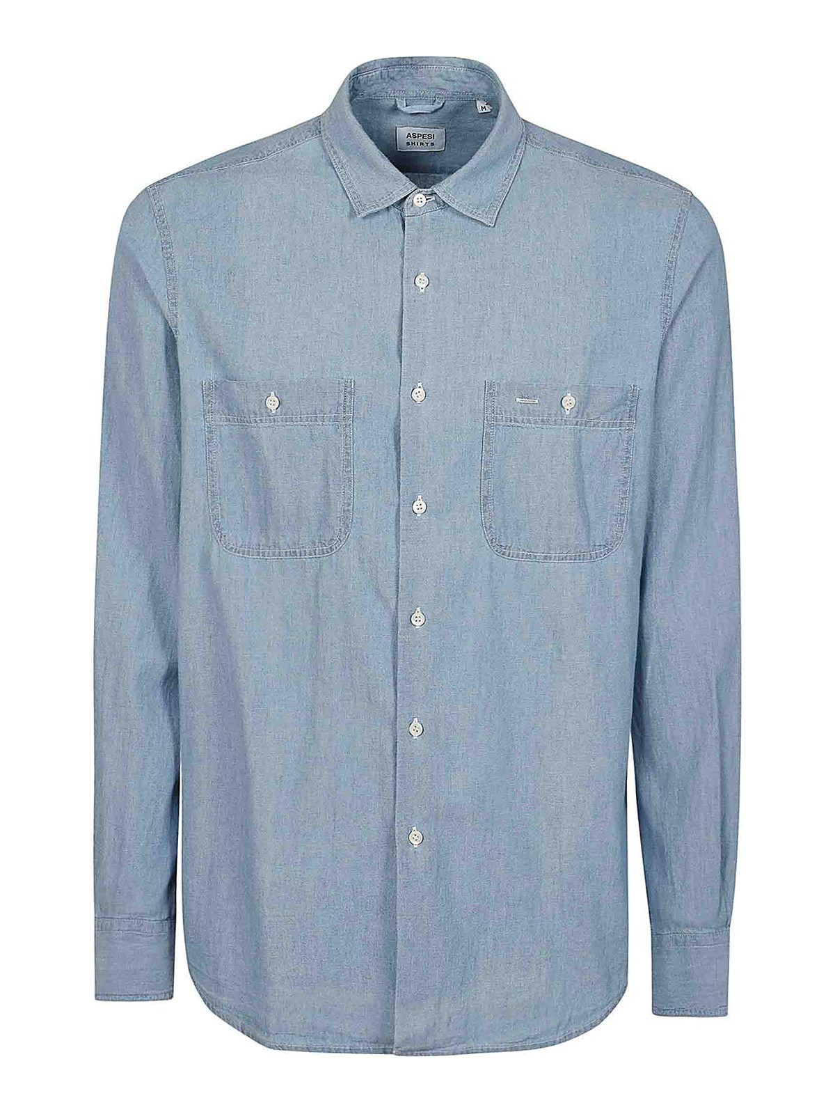 Denim Long-sleeved Shirt