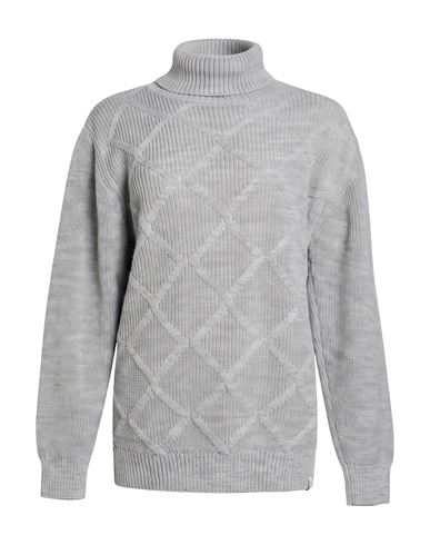 Man Turtleneck Light grey Size XL Acrylic, Wool