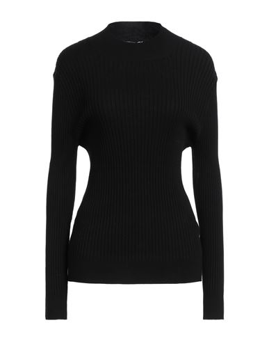 Woman Sweater Black Size 12 Viscose, Polyester