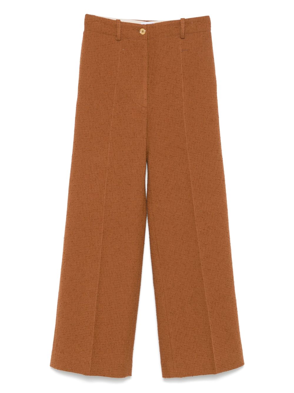 Patou tweed trousers - Brown