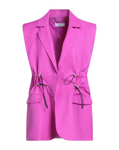 Woman Blazer Fuchsia Size 8 Polyester