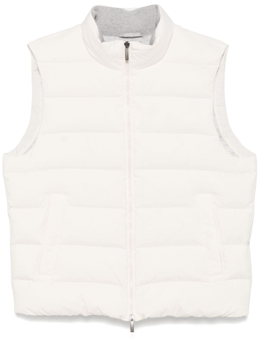 Down gilet - White
