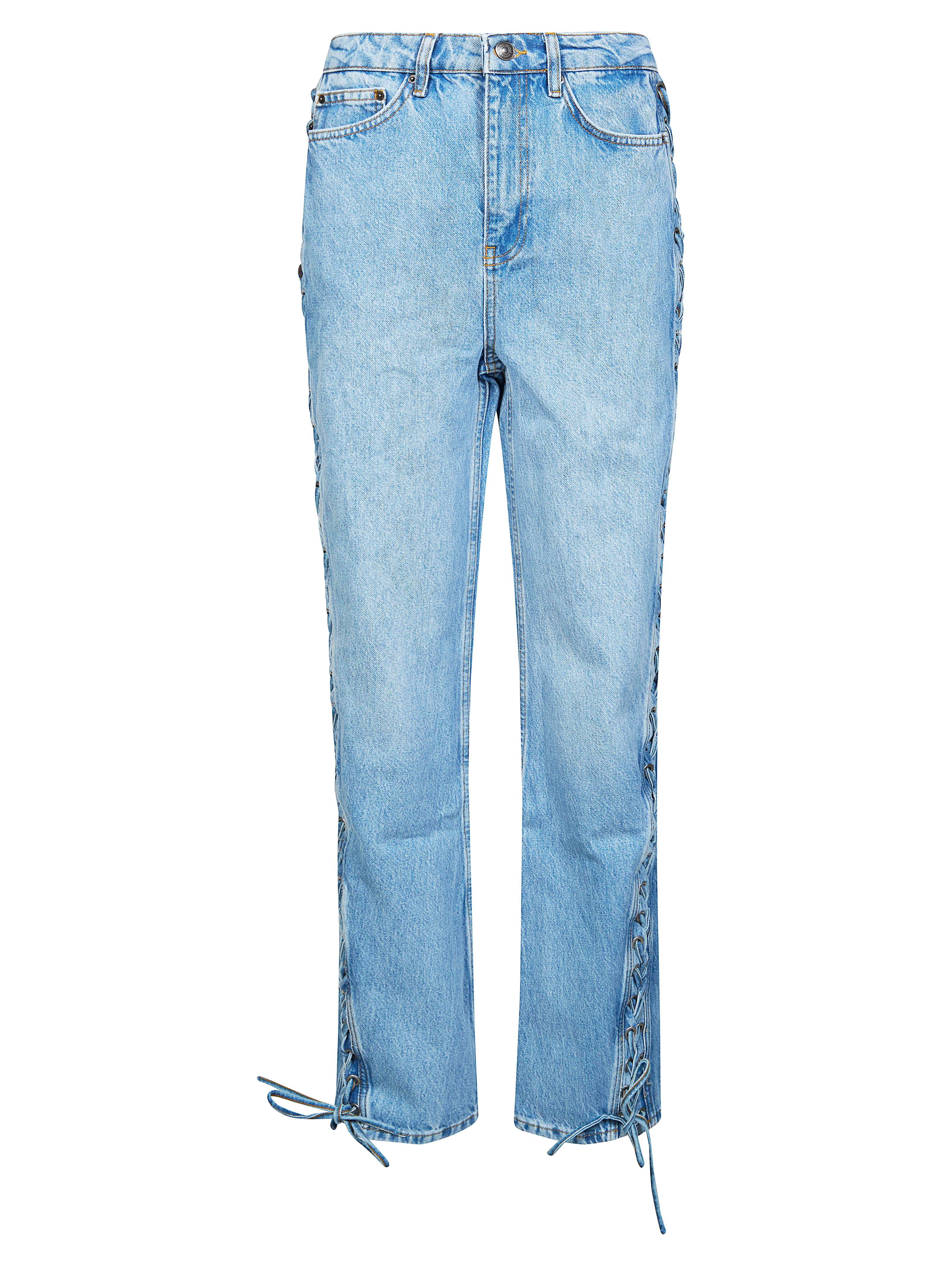 Twisted Lacing Jeans