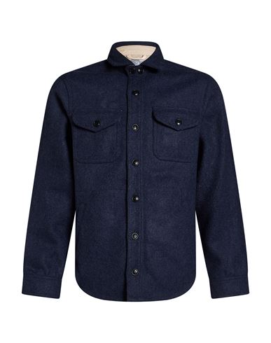 Man Jacket Navy Size S Virgin Wool