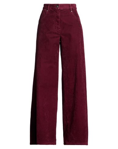 Forte_forte Woman Pants Burgundy Size 2 Cotton