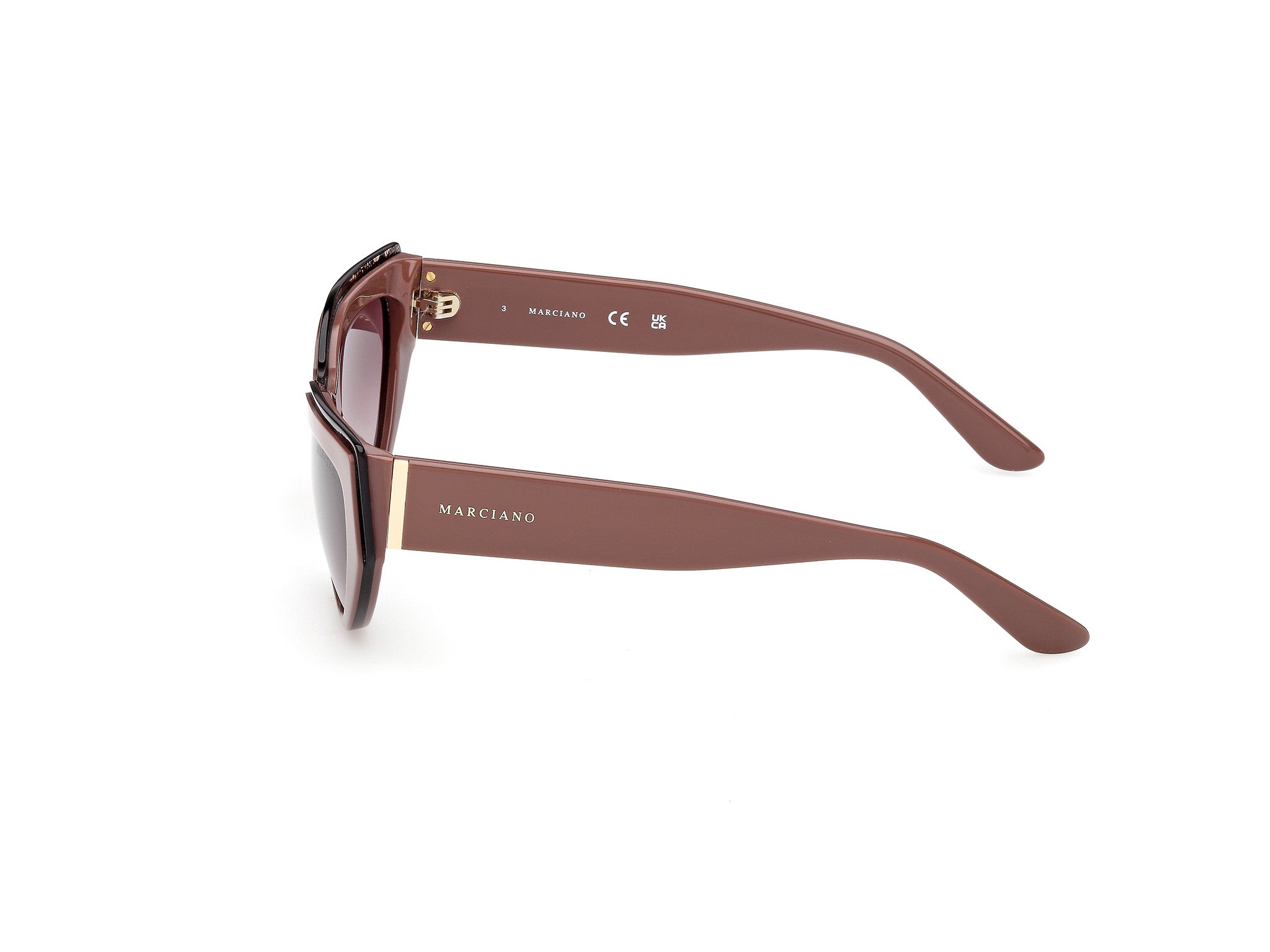 Guess by Marciano Mujer Guess by Marciano GM00028 59F Gafas de sol Acetato Beige Marrón Cat Eye Norma