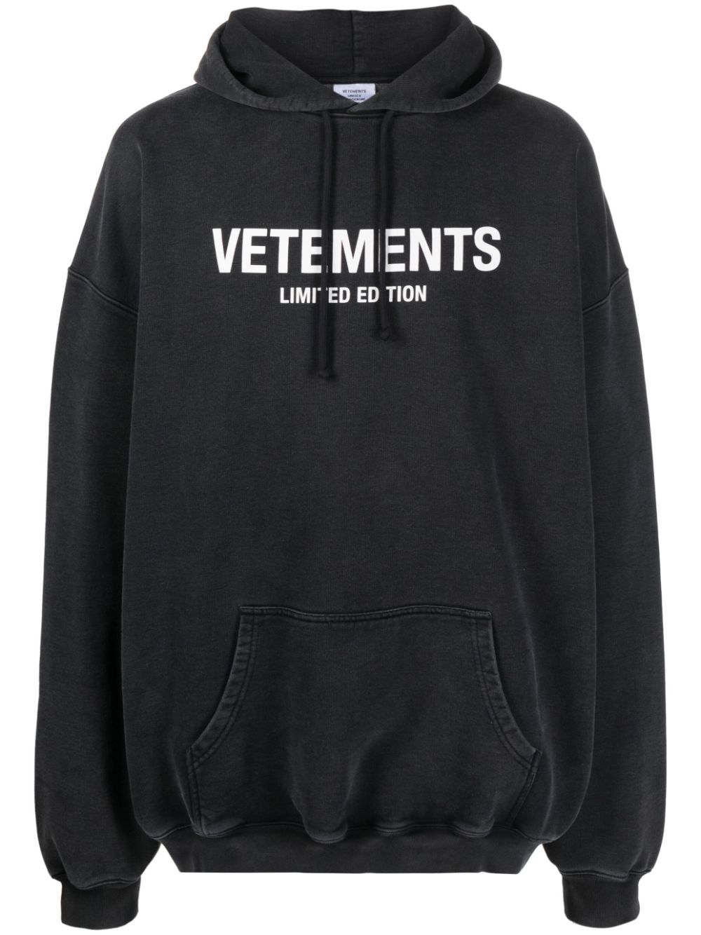 Sweatshirt In Black Cotton