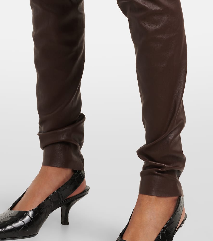Carolyn leather pants