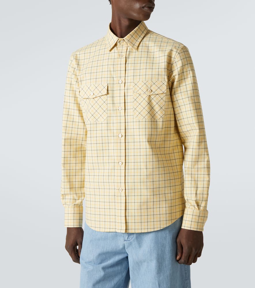 Checked cotton shirt