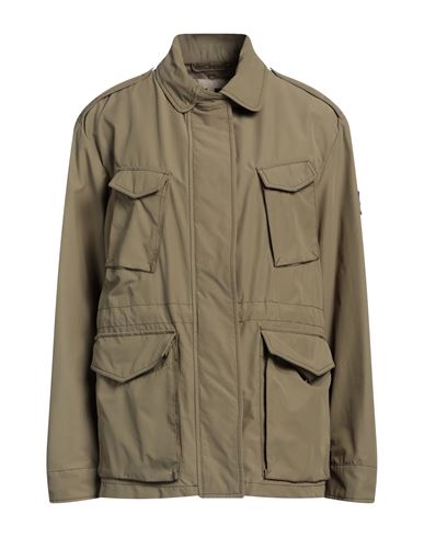 Woman Jacket Military green Size L Cotton