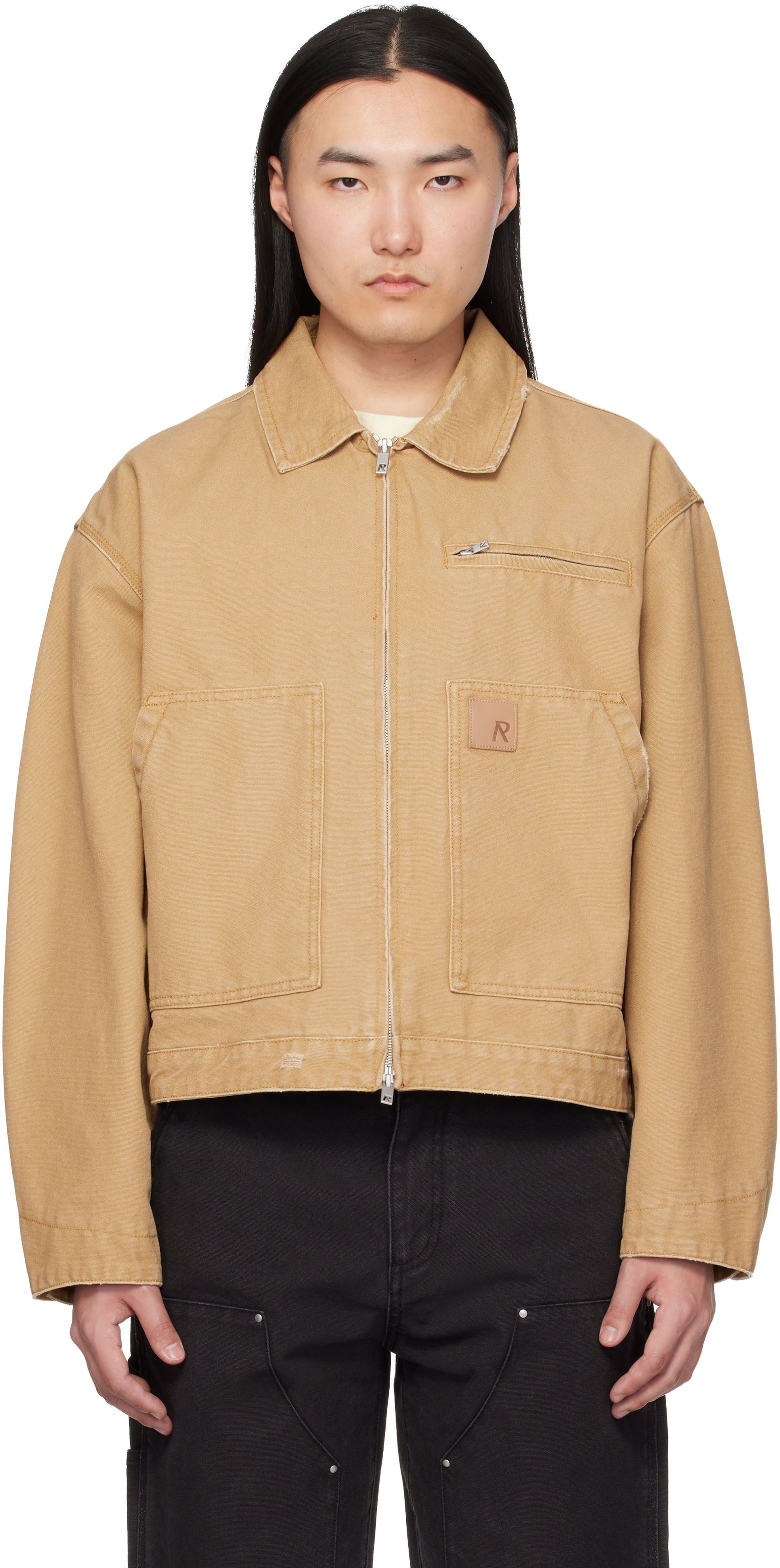 Beige Heaton Workwear Jacket