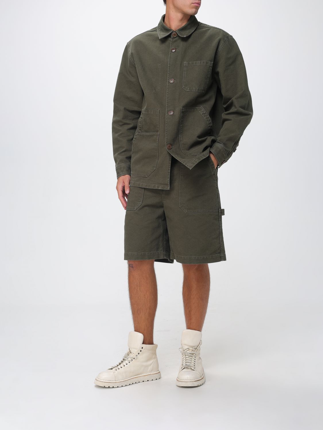 Shorts Men color Green