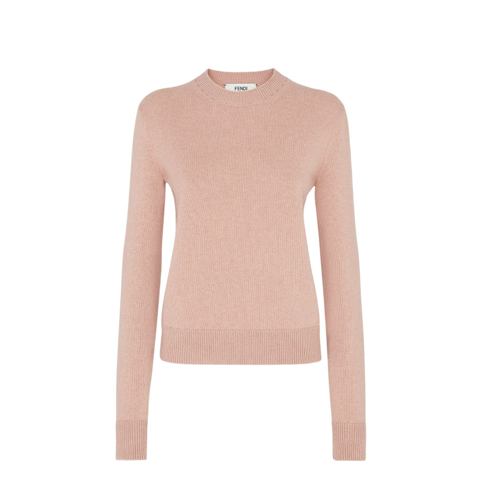 Pink Logo Crew Neck Sweatshirt