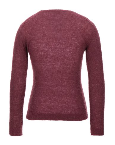 Man Sweater Burgundy Size M Wool, Polyamide