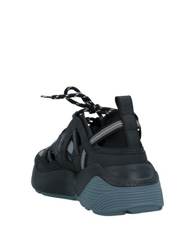 Stella Mccartney Men Man Sneakers Black Size 7 Textile fibers