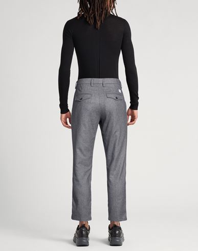Man Pants Grey Size 33 Wool, Polyamide, Cashmere, Elastane