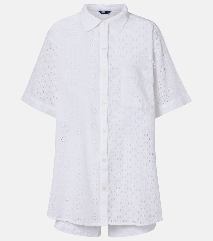 Set of cotton shirt and Bermuda shorts