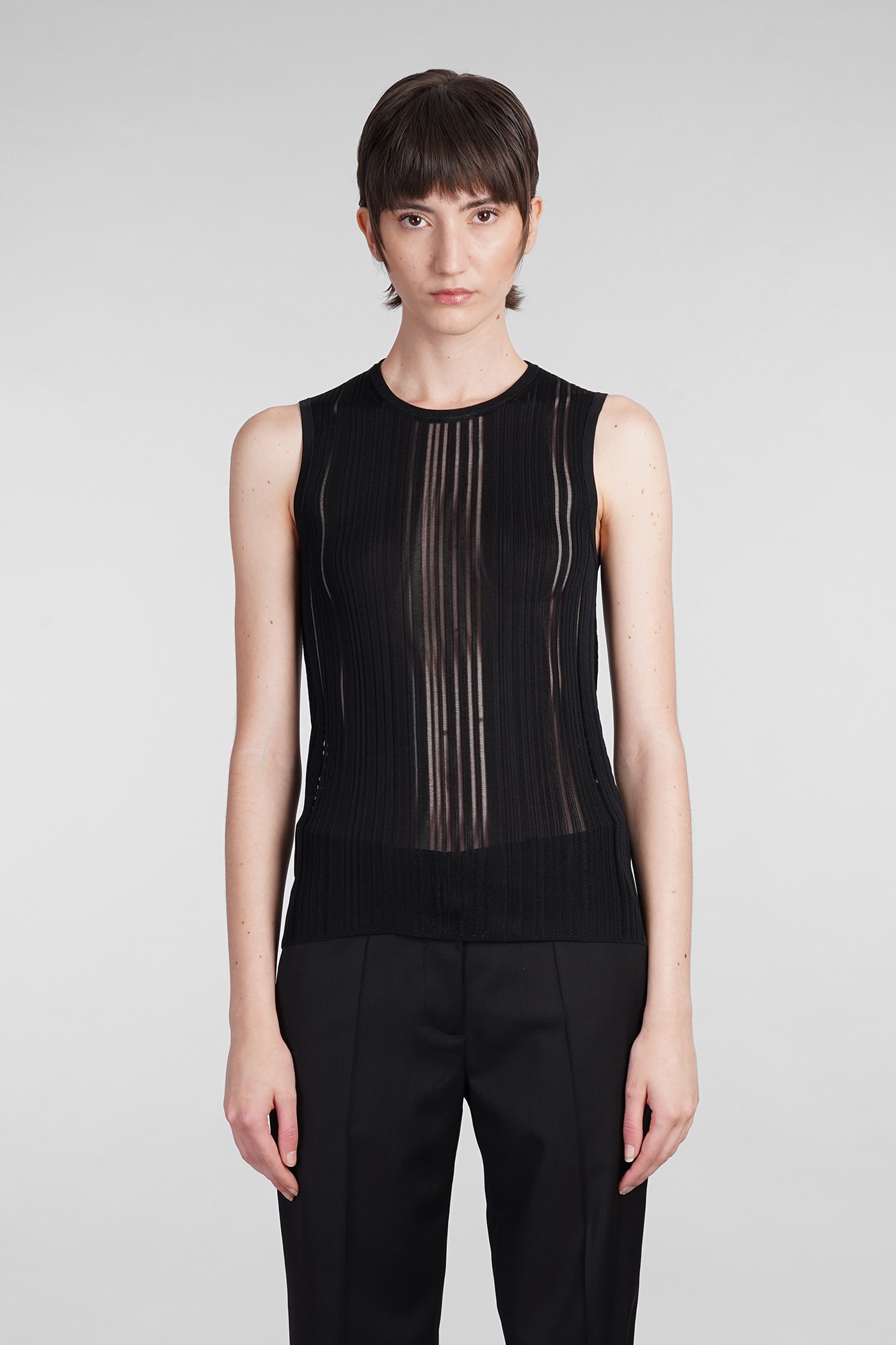 Topwear In Black Viscose