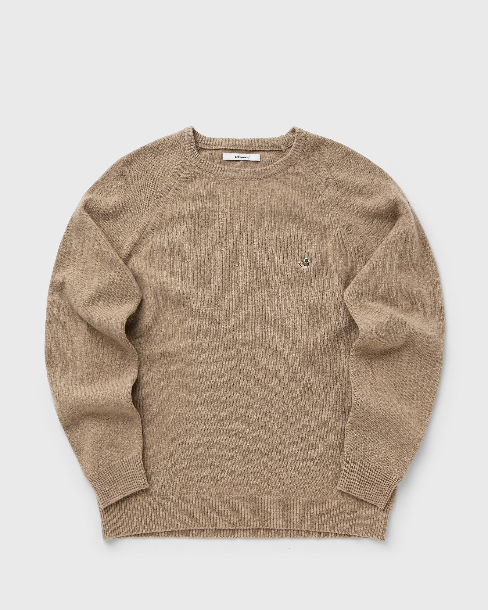 DUCK PATCH SWEATER beige male Pullovers now available at BSTN