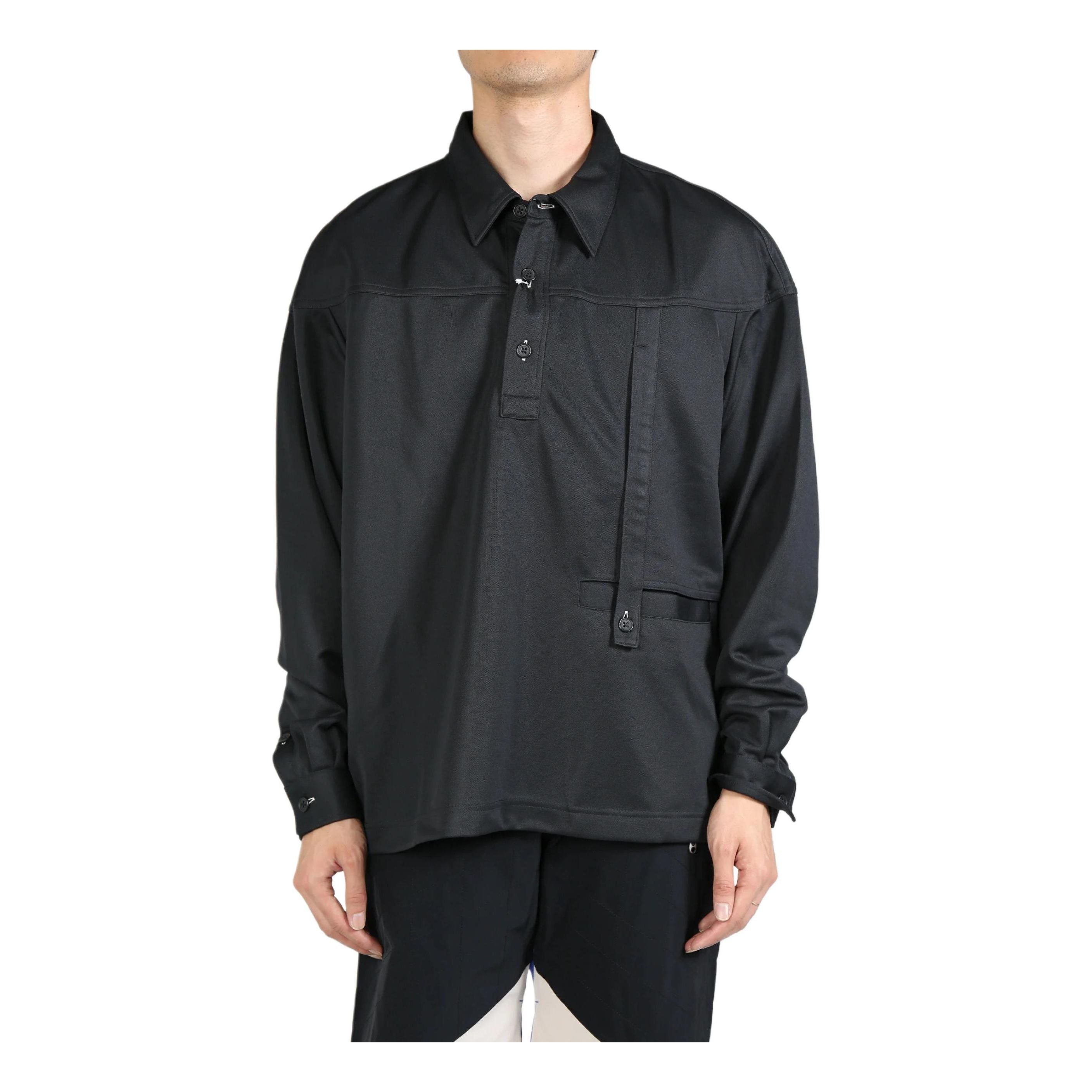 X Kiko Kostadinov Ormosiancy Long Sleeve Shirt 'Black'