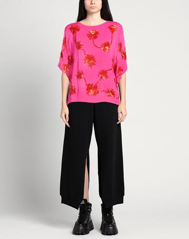 Woman Top Fuchsia Size 10 Viscose