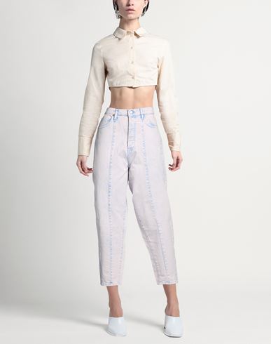 Woman Jeans Light pink Size XS Cotton