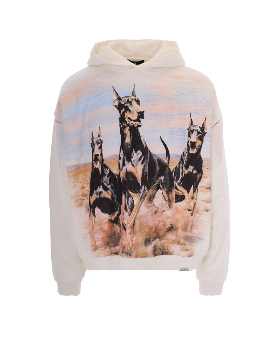 Off White Hood Sweatshirt